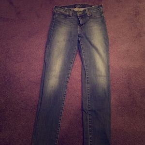 Lucky Brand Brooke Legging Blue Faded Jean